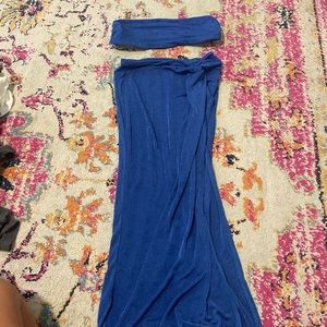 Shein midi skirt set